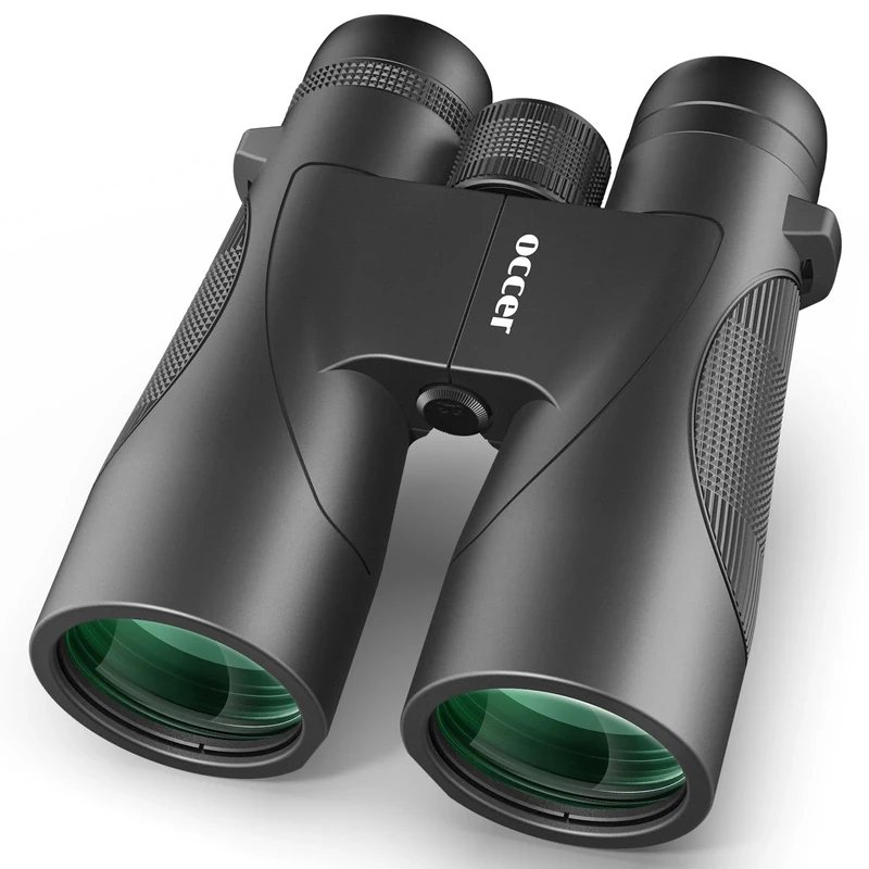 12x50 Bird Watching Binoculars for Adults - HD High Powered Binoculars with Clear Vision - Easy Focus Binoculars with Long Range for Hunting Hiking Travel Cruise Trip Concert Stargazing