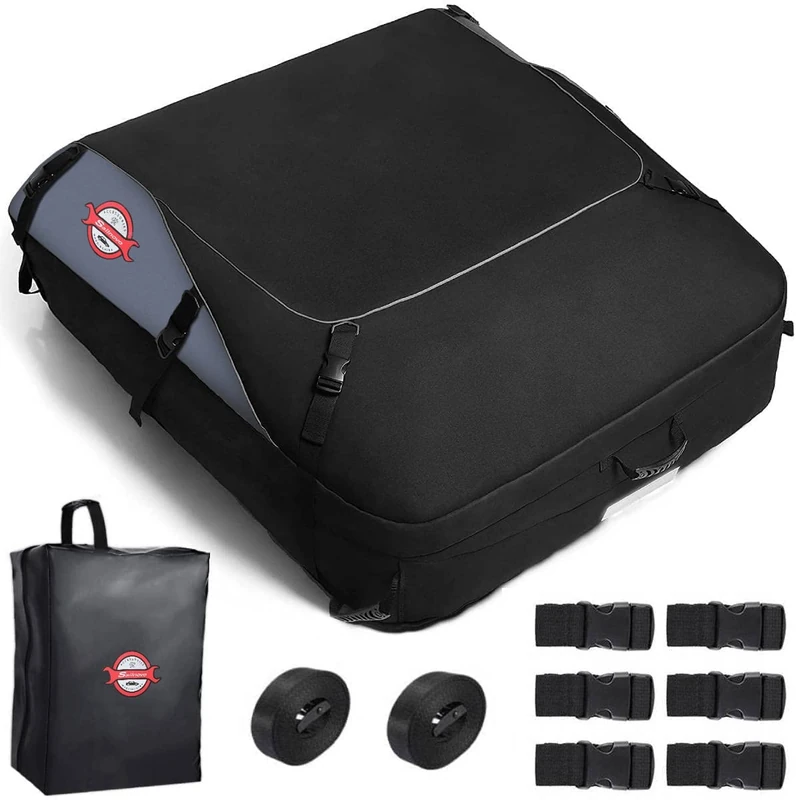 Sailnovo Roof Box 20 Cubic Feet Luggage Box