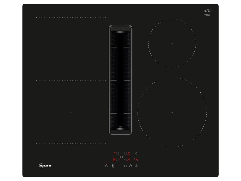 Neff Silence V56NBS1L0 Induction Hob with Built-In Hood 60cm