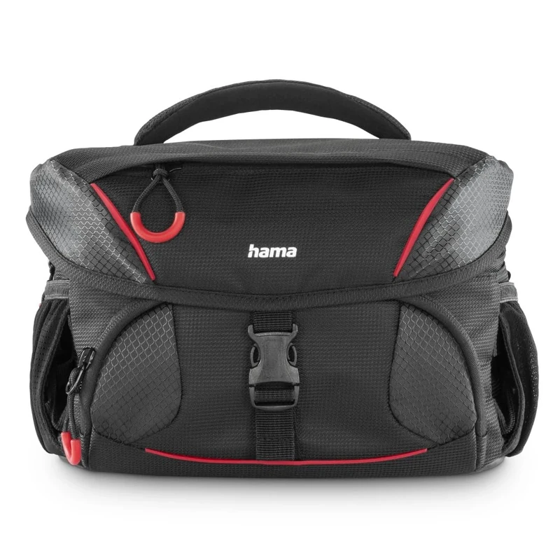 Hama Phoenix 135 Black Camera Case, red, Modern