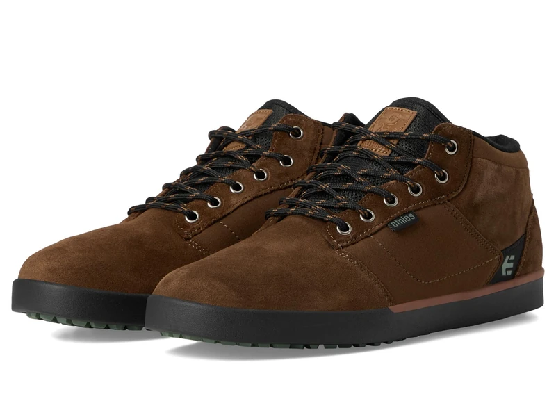 Etnies Men's Jefferson MTW Skate Shoe, Brown/Green, 5 UK
