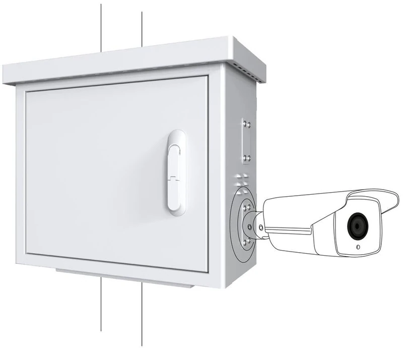 Lanview Rack FOR CCTV W=600mm D=300mm Brand