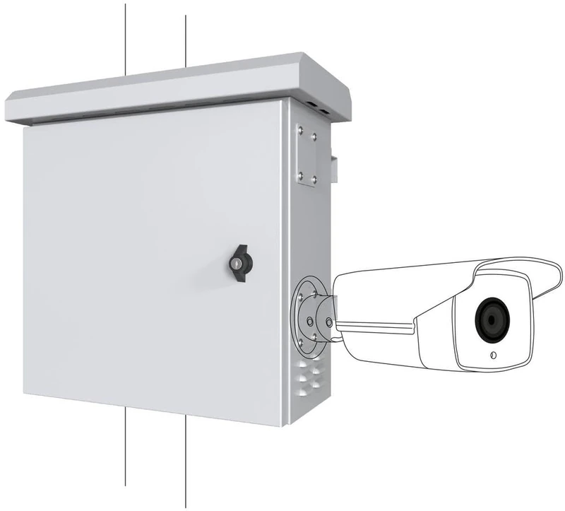 Lanview Rack FOR CCTV W=450mm D=250mm Brand