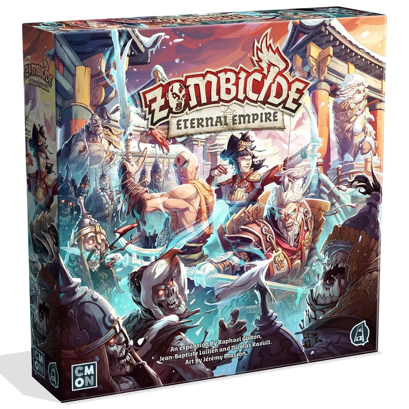 CMON | Zombicide: White Death Expansion: Eternal Empire | Board Game Expansion | Ages 14+ | 1-6 Players | 60+ Minutes Playing Time