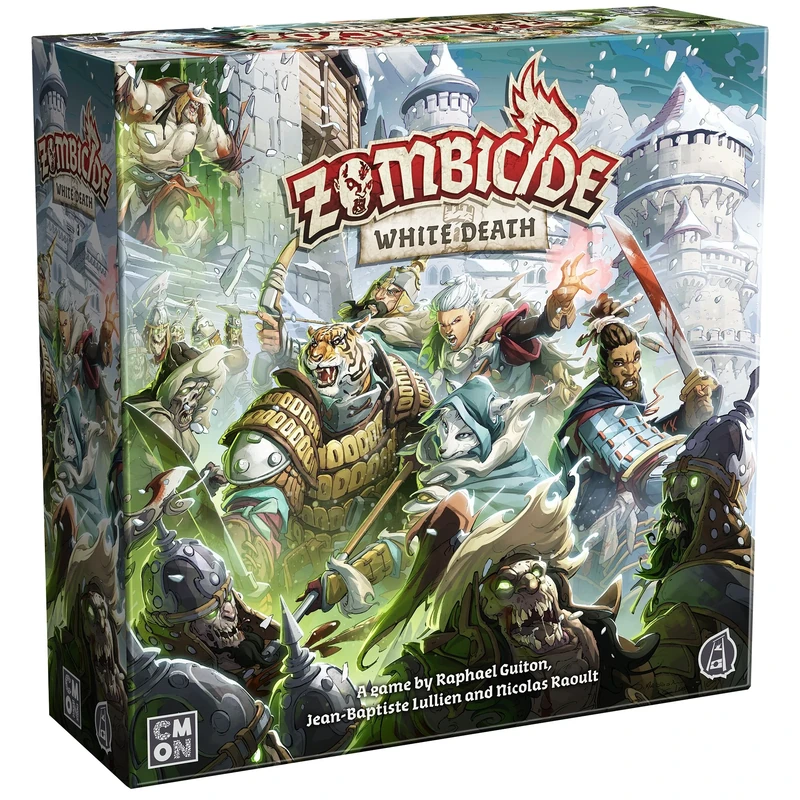 CMON | Zombicide: White Death | Board Game | Ages 14+ | 1-6 Players | 60+ Minutes Playing Time