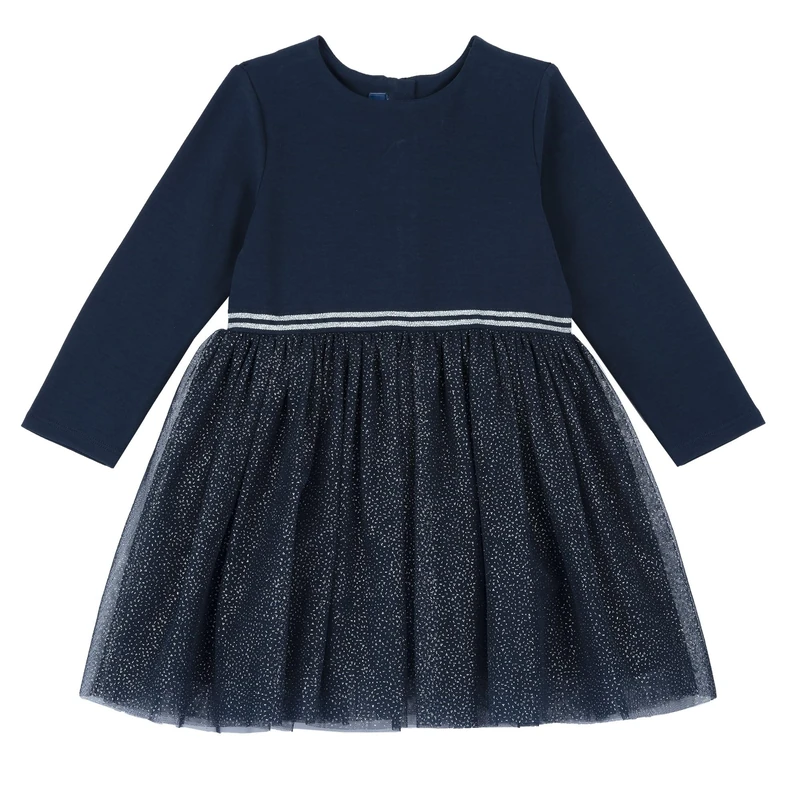 Chicco Vestito con Maniche lunghe in Caldo Cotone Dress,