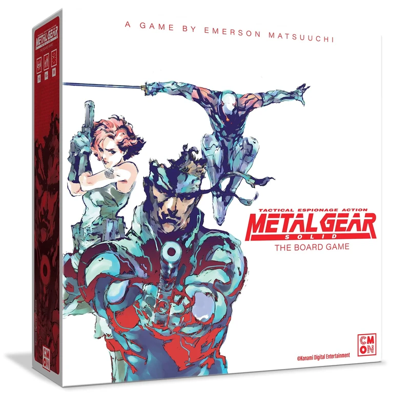 CMON | Metal Gear Solid | Board Game | Ages 14+ | 1-4 Players | 60-90 Minutes Playing Time