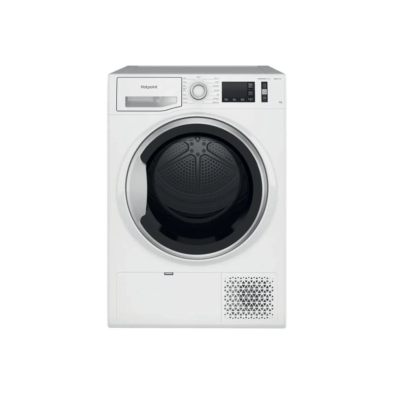 Hotpoint Crease Care 9kg Heat Pump Dryer - A++ Energy Efficient, White