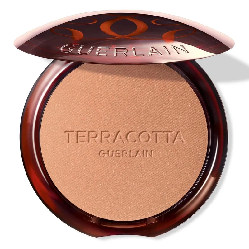 GUERLAIN Terracotta Bronzing Powder Moisturising Skin Subdued 00 - Powder - Neutral Brown - Palette - Pearlescent - Pink Family