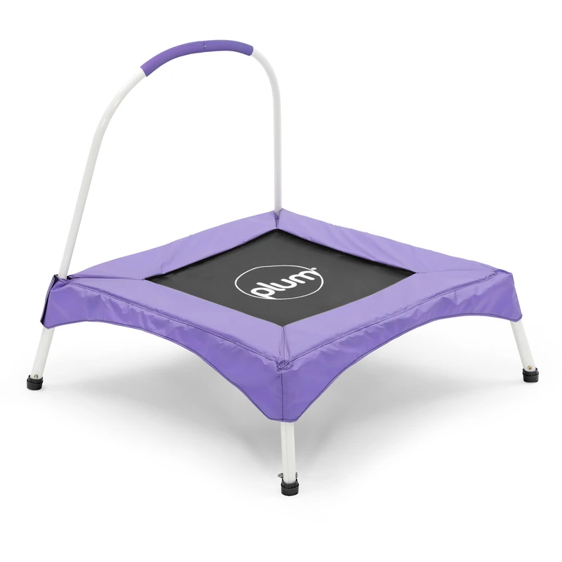 Plum Play Junior Bouncer My First Trampoline with Handle (Purple)