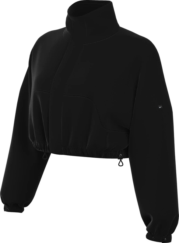 Nike Women's W Nk Df Rn Dvn Rflctv JKT Jacket, Black, XL