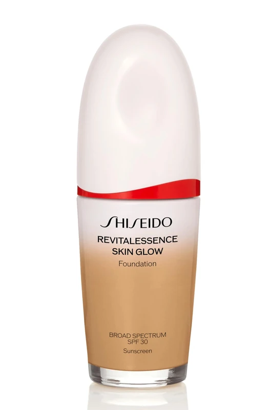 SHISEIDO Revitalessence Skin Glow Foundation SPF 30 PA+++ 350 Maple 30 ml