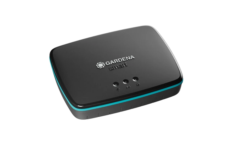 Gardena smart Gateway: Connection device for all Gardena smart products, connection to existing router via LAN cable or WiFi, control via the free Gardena smart app (19005-20)