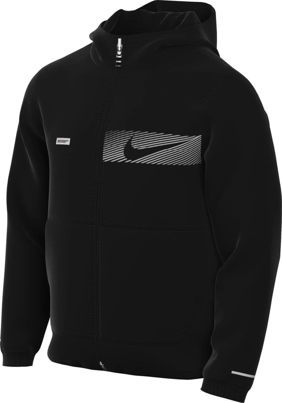 NIKE FB8558-010 M NK RPL FLSH UNLIMITED HD JKT Jacket Men's BLACK/REFLECTIVE SILV Size XL