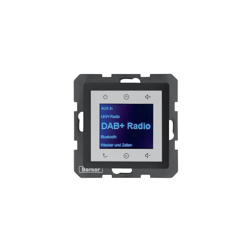 BERKER Radio Touch Up DAB+ BT Q.x 30846086 Anthracite