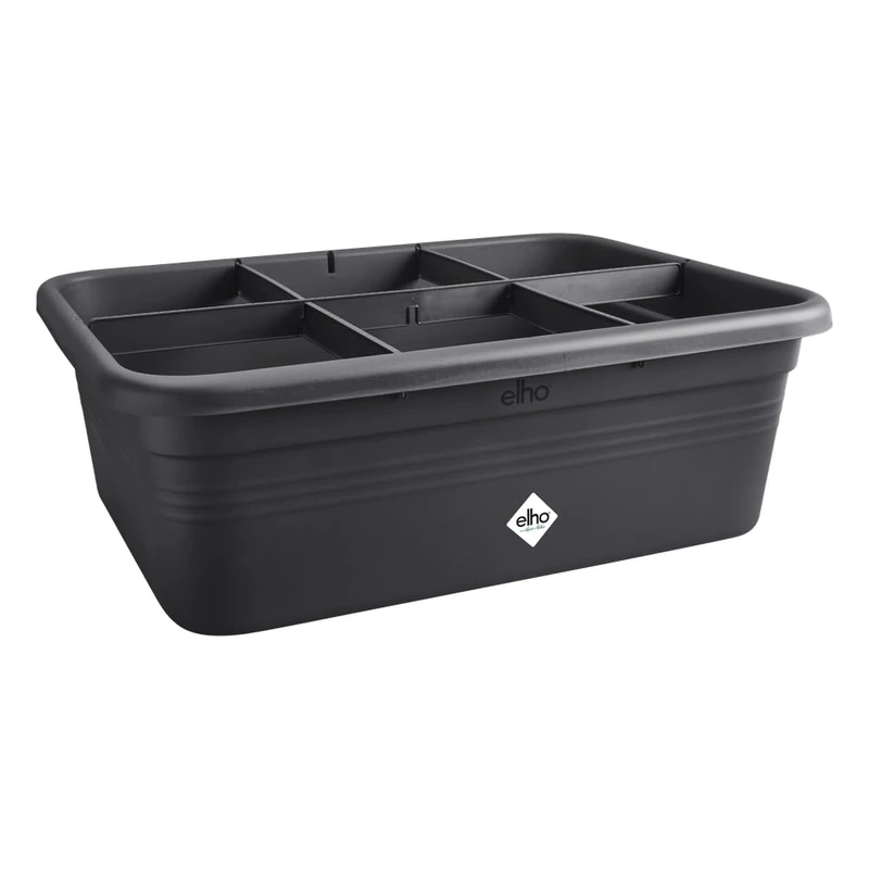 elho Green Basics Grow Garden L Planter - Living Black