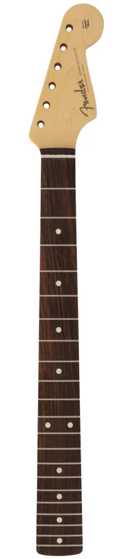 Fender Made in Japan Traditional II 60's Stratocaster Neck, 21 Vintage Frets, 9.5" Radius, U Shape, Rosewood