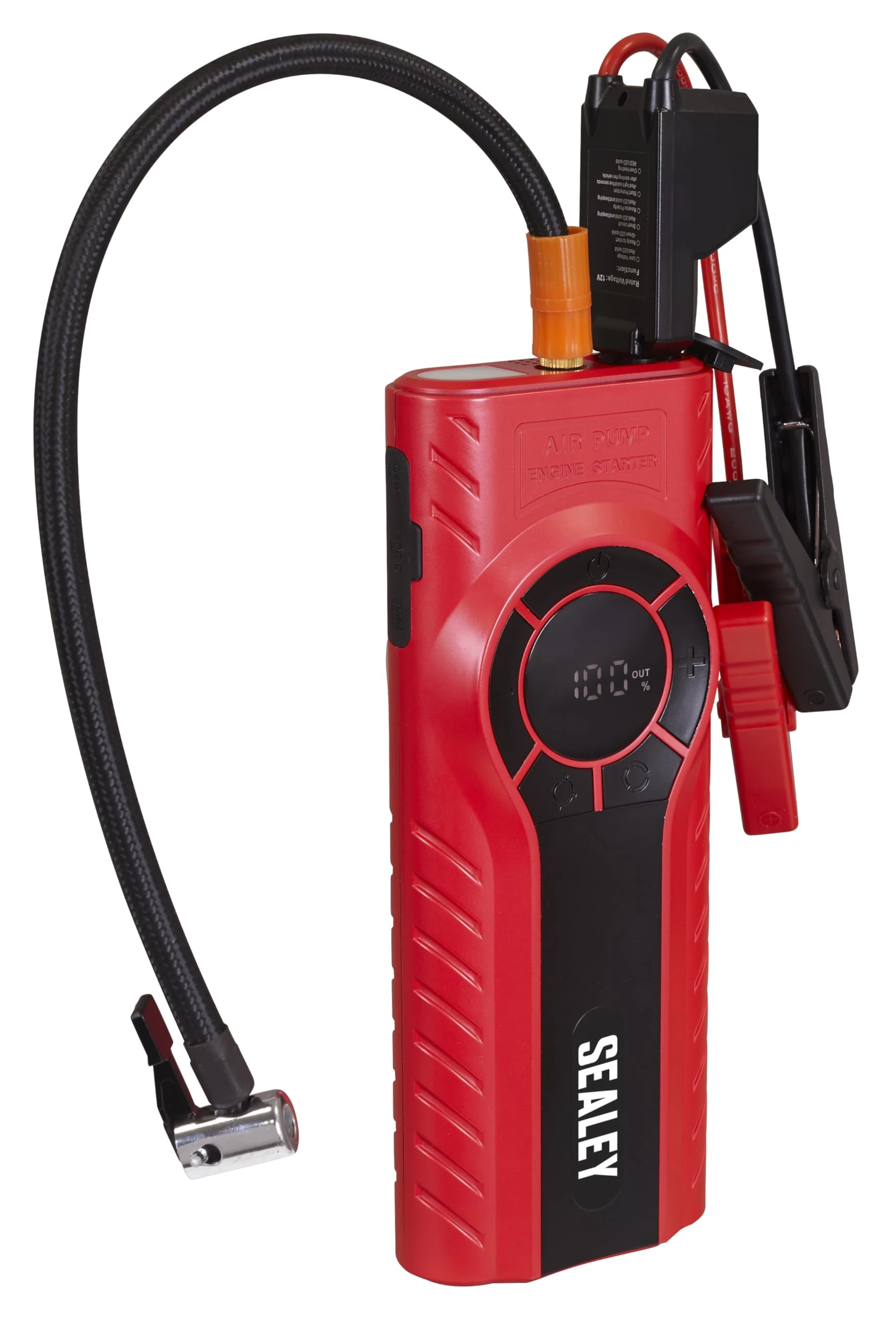 Sealey RoadStart®, 1200A 12V Jump Starter & Tyre Inflator - RS1200TI
