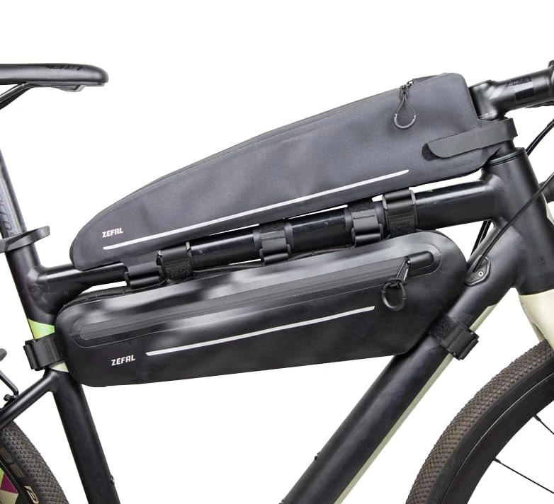 ZEFAL Bundle Pack - Z Adventure T3 + C3 – Set of 2 Frame Bags – Lightweight and Waterproof Bikepacking Bags – 3.3 L + 2.2 L, 425 g