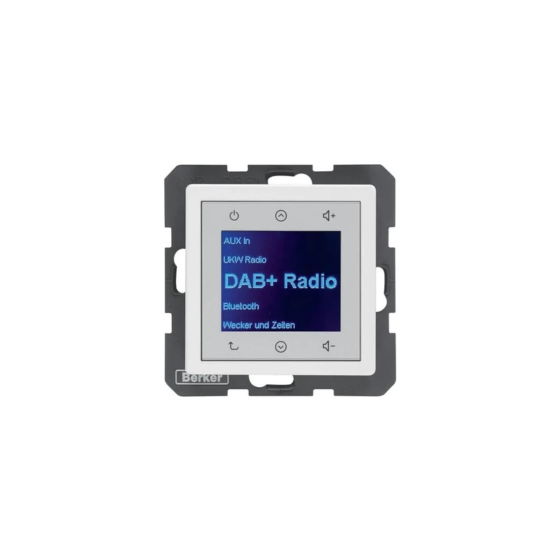 BERKER Radio Touch Up DAB+ Q.x Polar White Velvet 29846089