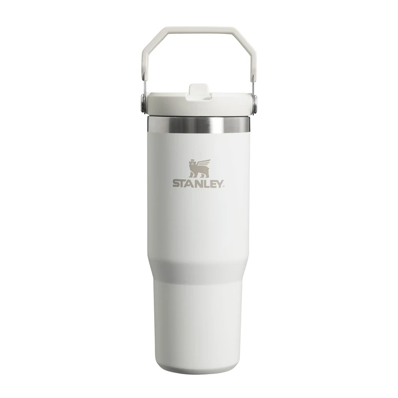 Stanley 1913 Flip Straw Tumbler 1.0 Water Bottle with Straw 0.89L - Keeps Cold for 12+ Hours - Easy to Carry - Dishwasher Safe - Stainless Steel Thermal Flask - BPA-Free Travel Mug - Frost