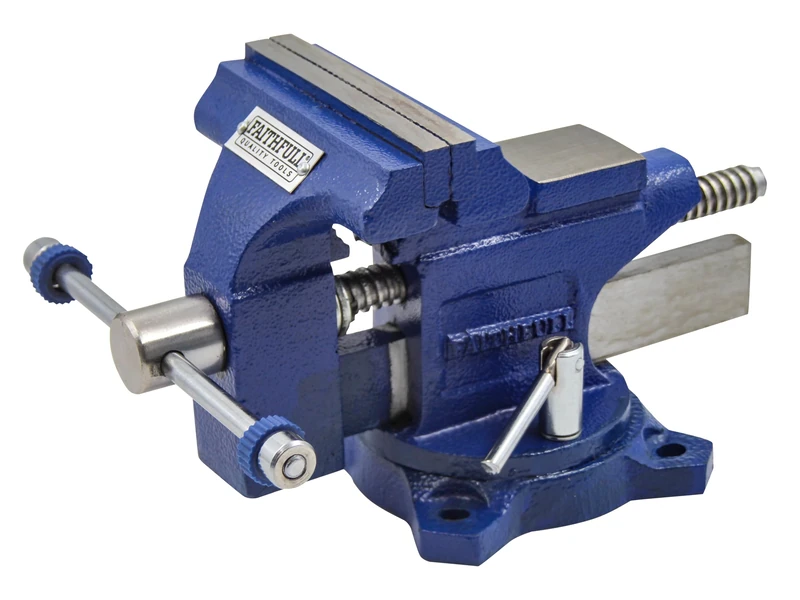 Faithfull FAIMV100SGLD Mechanics Vice Light-Duty 100mm (4in)
