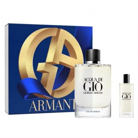 Giorgio Armani Set Acqua Di Gio Homme EDP 125ML Mini 15ML, 125 ml