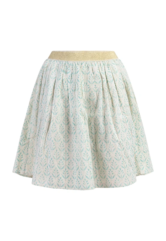 GELYA Women's mini Skirt, Turquoise, M