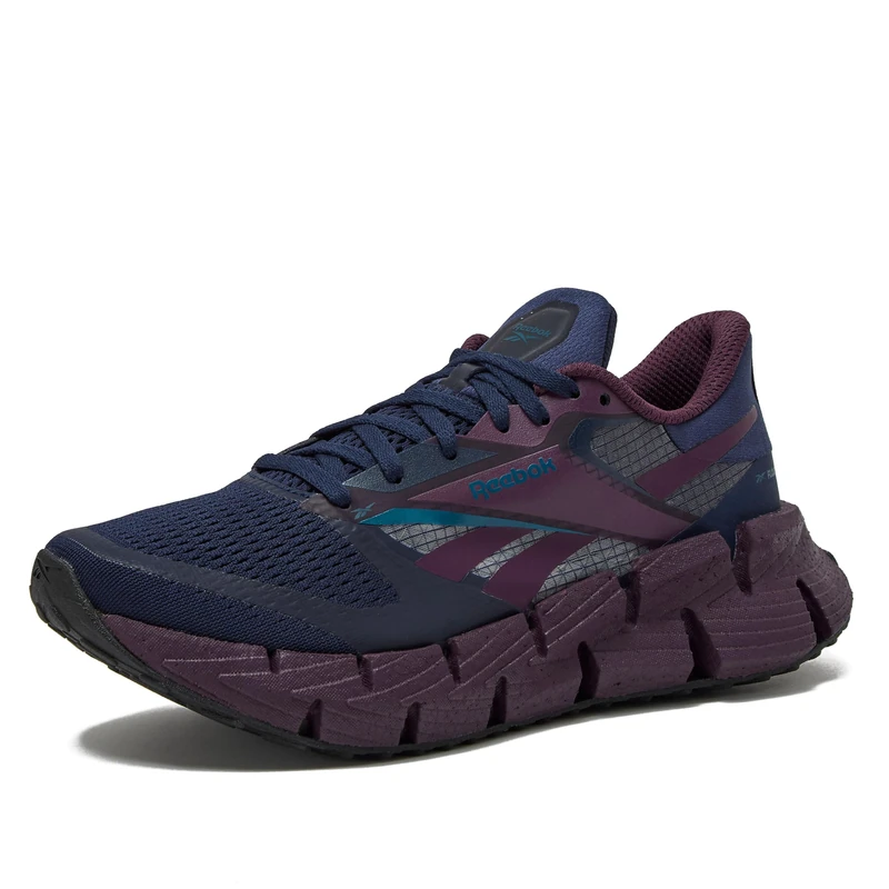 Reebok Floatzig Running Shoes for Women Sneaker, Vector Navy/Plum/Escape Blue, 6.5 UK