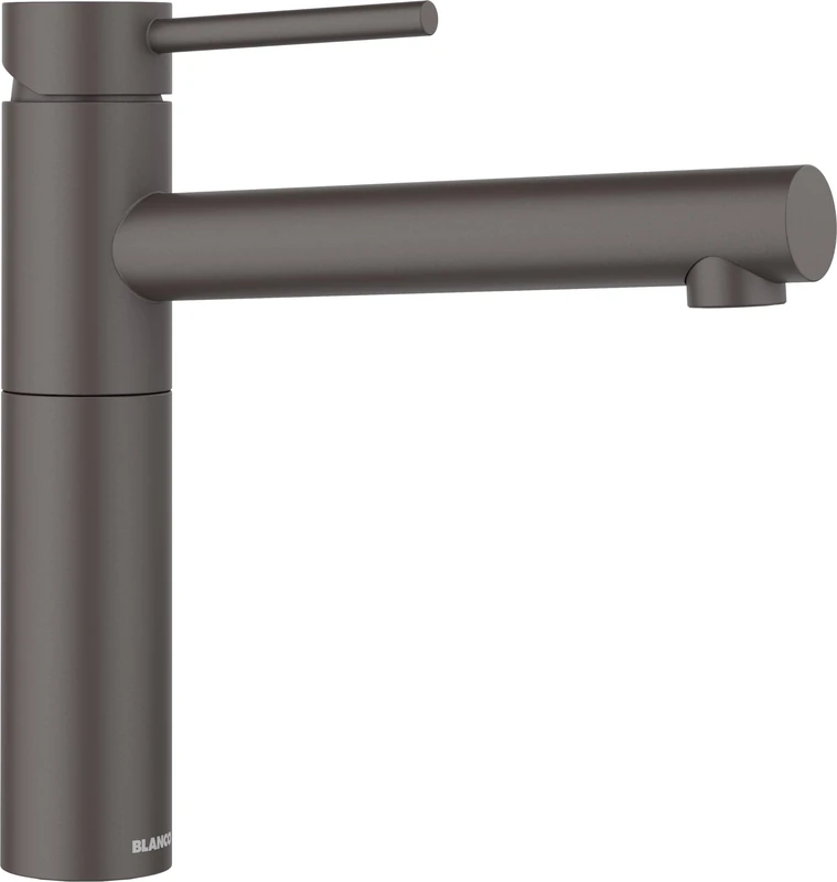 BLANCO ALTA II | Kitchen Mixer tap in Rock Grey | High-Pressure | Non-Return Valve | Ceramic Cartridge | Assured Water Quality & Water-Saving | [4.5x23.2x22.6 cm]