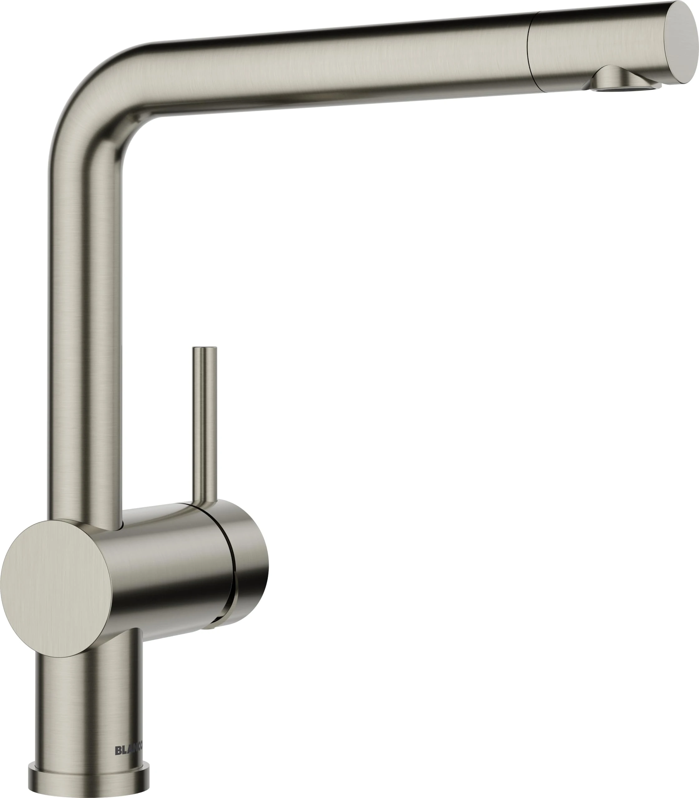 BLANCO Linus Satin Platinum, high Pressure, backflow Preventer, Ceramic Cartridge, Assured Water Quality and Water-Saving