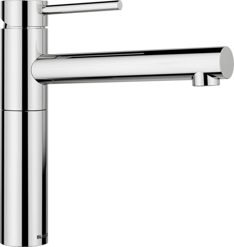 BLANCO ALTA II | Kitchen Mixer tap in Chrome | High-Pressure | Non-Return Valve | Ceramic Cartridge | Assured Water Quality & Water-Saving | [4.5x23.2x22.6 cm]