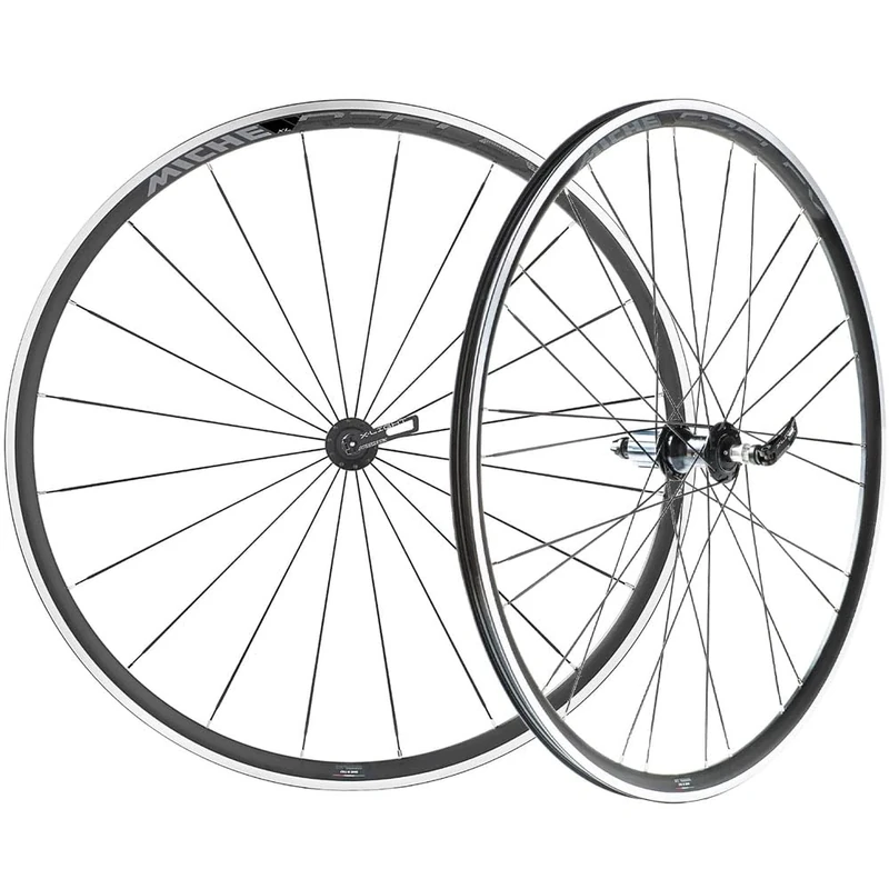 MICHE Reflex XL Wheelset, 622-17C, Black/Black, Compatible with Campagnolo Cassettes
