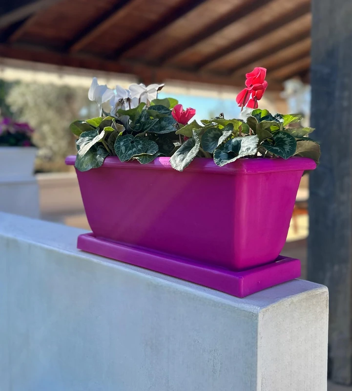 Kloris Planter, Fuchsia Purple