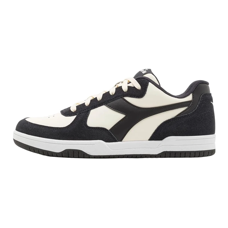 Diadora Raptor Low, Unisex-Adult Sneakers, EU 40 - UK 7, Black, 6 UK