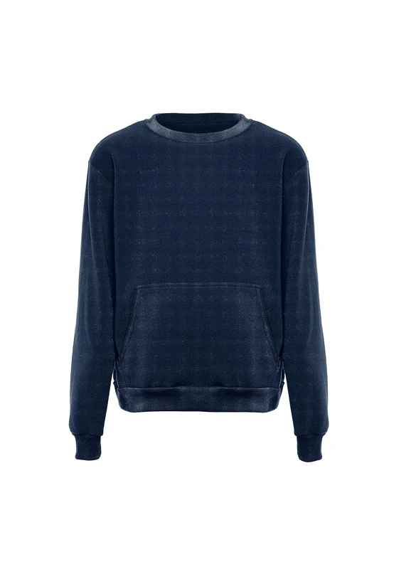 fernell Men's Sweatshirt, Navy, L