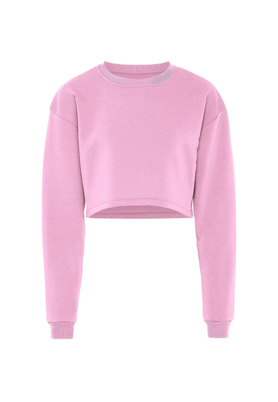 PLUMDALE Women's Sweatshirt, Cute Pink, L