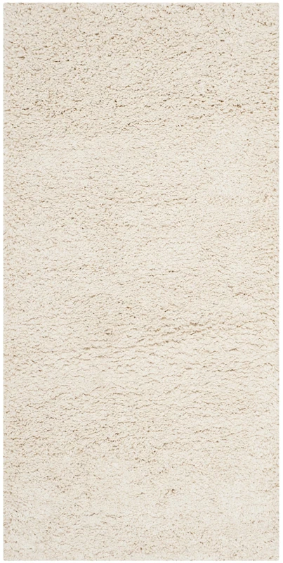 Safavieh Shaggy Rug for Living Room Dining Room Bedroom - Milan Shag Collection High Pile Ivory 24" X 36"