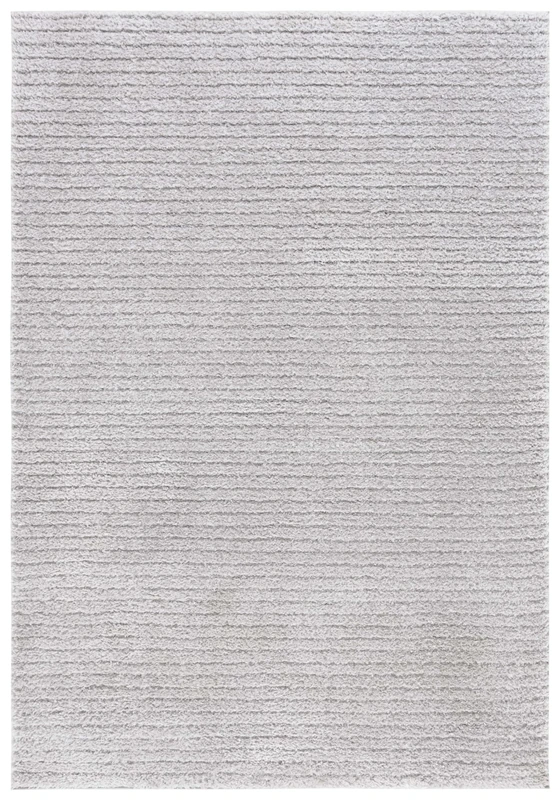 SAFAVIEH Tahoe Shag Collection Area Rug - 6'7" x 8'7", Light Grey, Non-Shedding & Easy Care, 1.2-inch Thick, Ideal for The Living Room, Dining Room, Bedroom (THO651F-6)