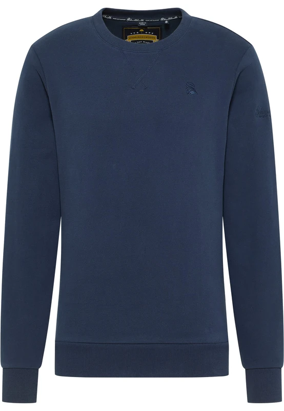 TEYLON Men's Organic cotton sweatshirt, navy, L - Image 1
