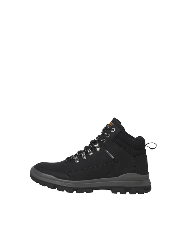JACK & JONES Men's Jfwimperial PU Boot Boots, charcoal, 6 UK