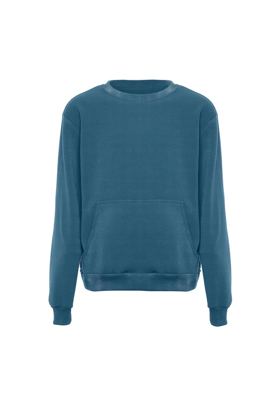 boline Men's Sweatshirt, Denim Blue, S