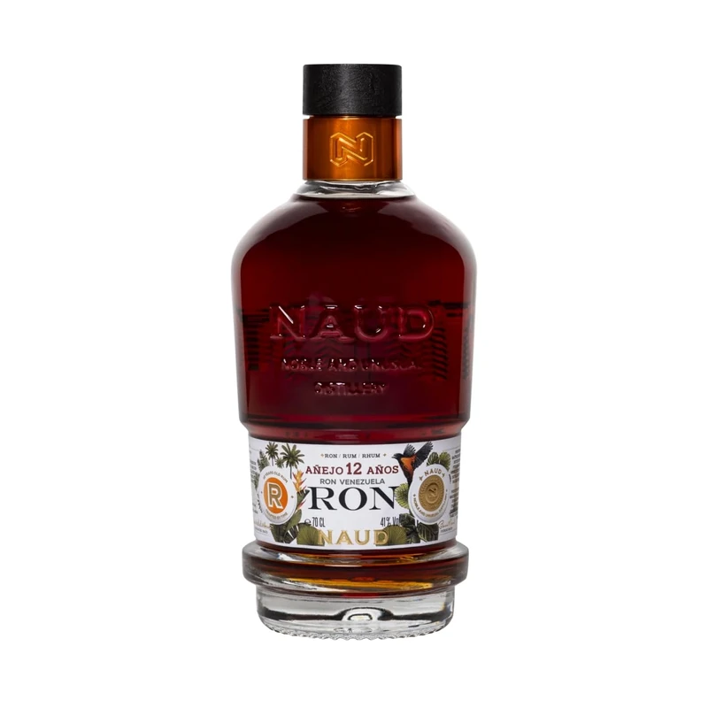 NAUD Rum Venezuela 12-year-old Golden Rum, 41% ABV, 70cl