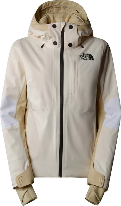 The North Face Women's Lenado Jacket, White Dune/Gravel/Khaki, S