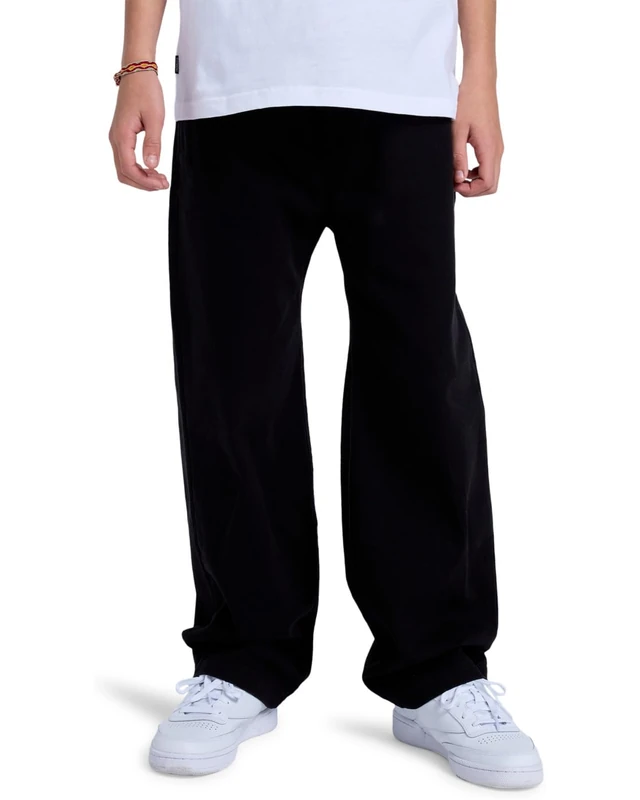 Element Elasticated Trousers Chillin Twill Y Boys Black L/14