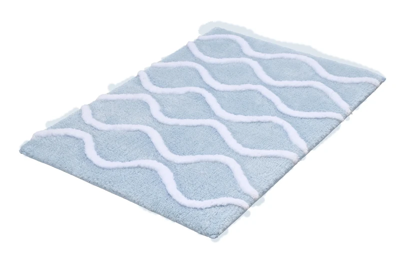 Kleine Wolke Piano Bath Mat 70 x 120 cm Steel Blue