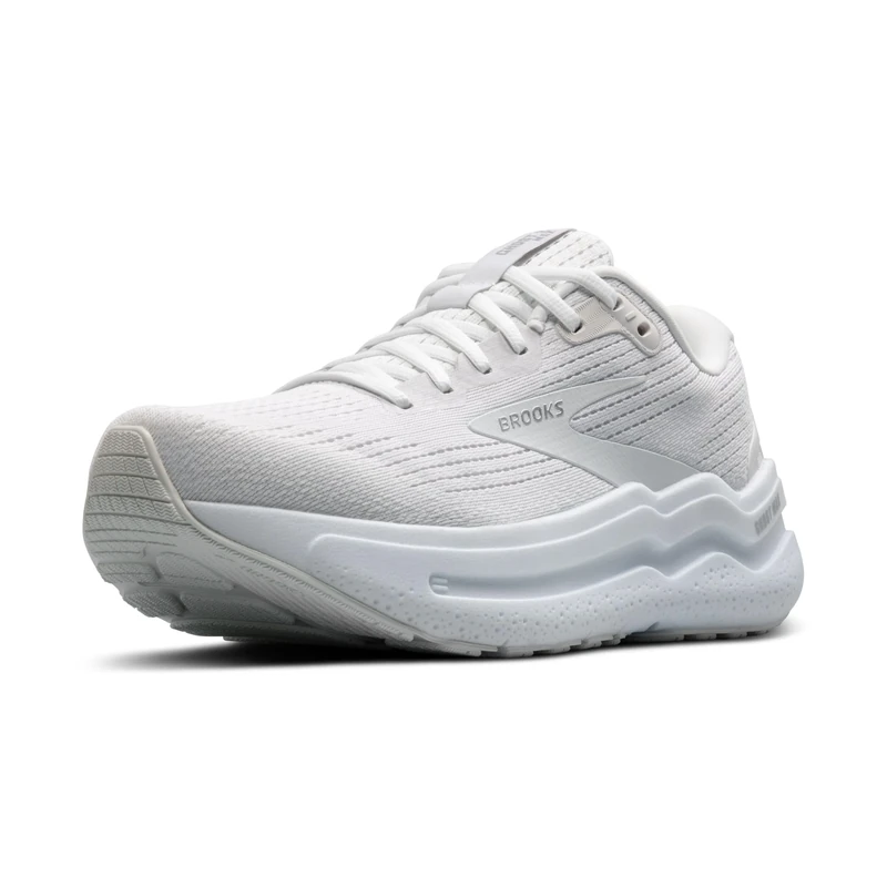 Brooks Men’s Ghost Max 2 Neutral Running & Walking Shoe, Bright White/Bright White, 9 Wide