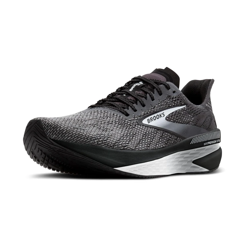 Brooks Men’s Hyperion GTS 2 Supportive Running Shoe, Black/Ebony/Primer Gray, 11.5 UK