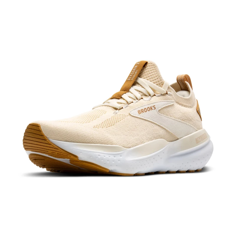 BROOKS 1204101B103 Glycerin StealthFit 21 Women Marshmallow/Cream/Biscuit UK 7 - Image 1
