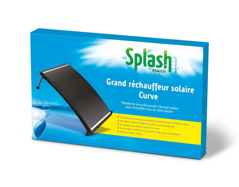 SPLASH REV2558 - Solar heating for above ground pool, with 38mm connections - Image 1